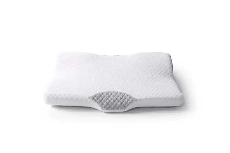 Bantal tidur ortopedi busa memori kontur bantal tidur serviks ergonomis untuk tidur perut sisi belakang dengan sarung bantal