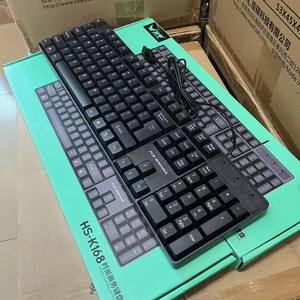 HS-k168 Factory <strong>custom</strong> <strong>Computer</strong> <strong>Keyboard</strong> Abs Teclado Klavye USB wired <strong>keyboards</strong> <strong>for</strong> Desktop - Product Image 3