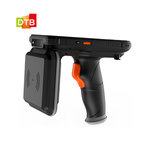 RFID Handheld Scanner Barcode QR Code <strong>Reader</strong> <strong>HF</strong>+UHF Dual Frequency RFID Handheld Tag <strong>Reader</strong>
