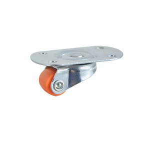 0.5 Inch Nylon Small Caster Wheel 4 <strong>Swivel</strong>/Set Type Comes with Screw Bag Can <strong>Be</strong> Pasted - Product Image 3