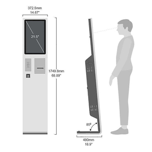 Venta caliente Convenience Kiosk POS Máquina de terminal de pago Fast Food Touch Kiosk Self Service Machine para grandes almacenes - Product Image 1