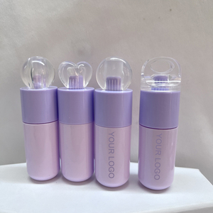 Stokta 5ml benzersiz yuvarlak boş plastik dudak yağı tüpler lipbig tüpler kozmetik ambalaj ile dudak parlatıcı kutusu büyük değnek