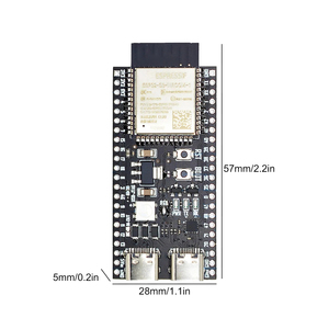 ESP32-S3 Wifi BT Modul Entwicklungs platine für Arduino IDE ESP32-S3-WROOM-1 N8R2 44Pin Typ-C Flash 8M PSRAM ESP32 S3