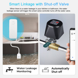 Tuya thông minh Wifi rò rỉ nước phát hiện báo động cảm biến với 80dB âm thanh báo động cho nhà bếp tầng hầm phòng tắm - Product Image 2