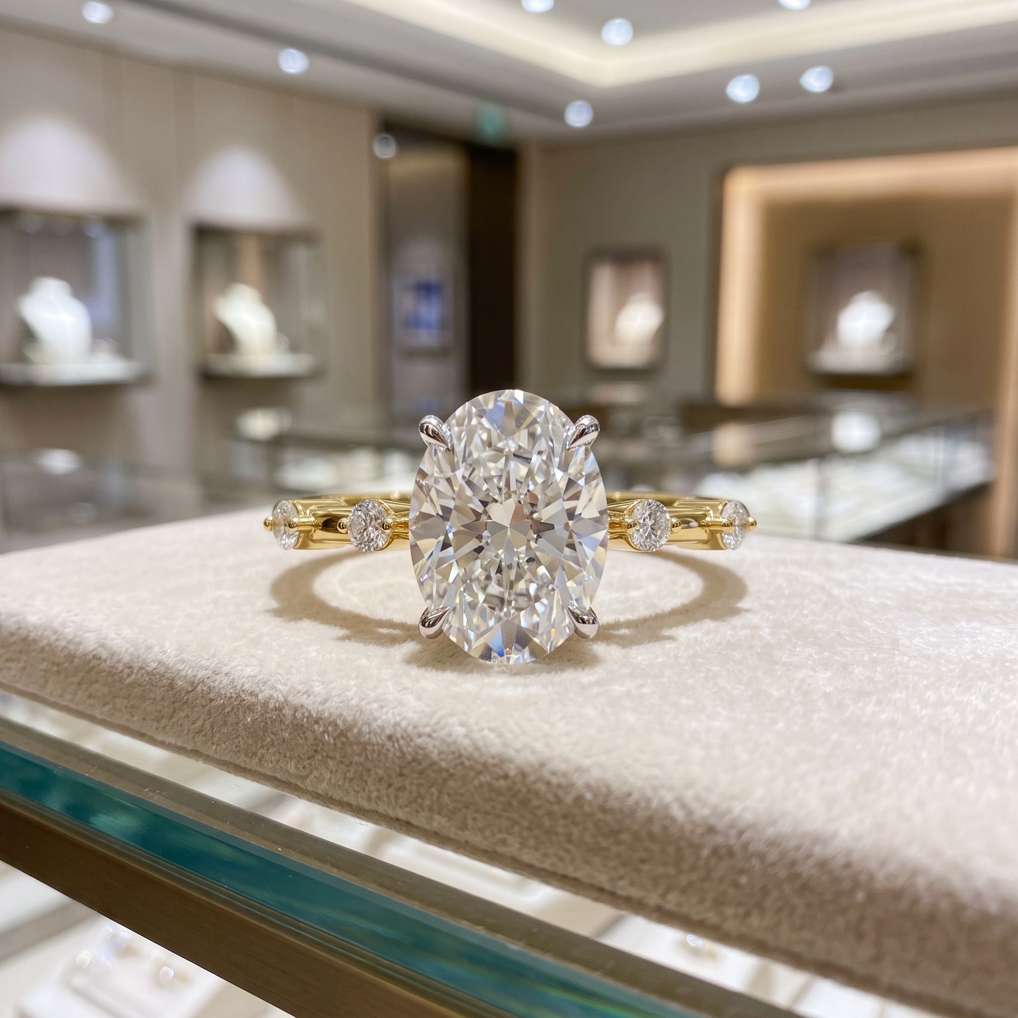 Bague ovale