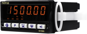 N1500 <strong>Universal</strong> <strong>Input</strong> Panel Meter, 2 Relays, 96x48 mm Measure <strong>Temperature</strong> <strong>Controller</strong> for Multiple Ranges Heating Thermostat - Product Image 3