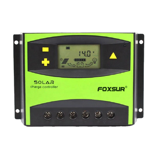 60A güneş şarj kontrol cihazı ile LCD ekran, güneş şarj regülatörü, ışık kontrolü zamanlama fonksiyonu FSC1224-60 - Product Image 1