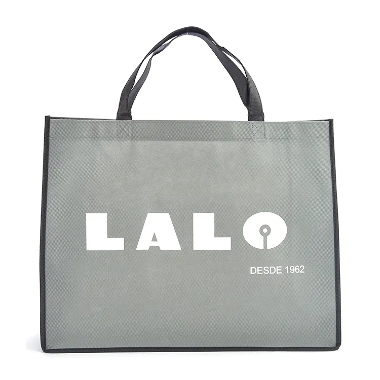 Non-woven Tote Bag Customized Logo Biodegradable Sewing Non-woven Shopping Tote Bag