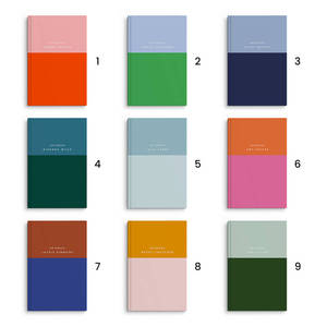 LABON-Cuaderno con impresión personalizada, libreta con diseño de bloque de color, nombre personalizado - Product Image 5