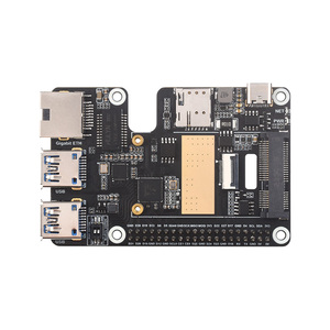 Cappello da PCIe a MiniPCIe GbE USB3.2 +, supporta il modulo 4G di interfaccia MiniPCIe, rete ad alta velocità, cappello lampone Pi 5 - Product Image 3