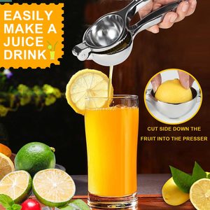 Toptan mutfak alet meyve araçları manuel el paslanmaz çelik limon zester narenciye sıkacağı limon sıkacağı manuel narenciye basın - Product Image 4