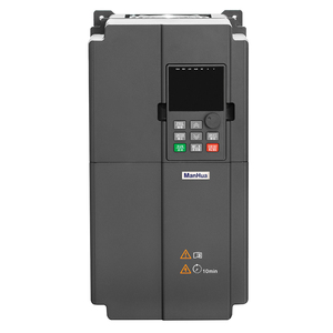 ManHua 7.5kW 380V AC VFD Controlador de motor trifásico 24 horas uno a uno Entrada monofásica Tipo de carga vectorial Unidad de frecuencia variable