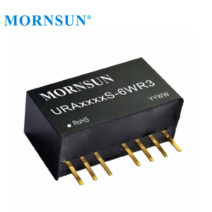 Mornsun-Convertidor de corriente continua para PCB, convertidor de potencia con salida DUAL de 12V, 6W, 9-36V, URA2412S-6WR3 aislado