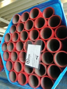 ASTM A795 A53 <span class=keywords><strong>B</strong></span>级Q235消防洒水管道涂漆焊接碳钢管价格