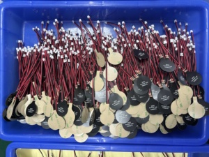 Hızlı kargo yuvarlak tip 13.56 mhz Antena lehimleme End Rfid okuyucu esnek ferrit Antenne 13.56 mhz NFC anten Flex - Product Image 6