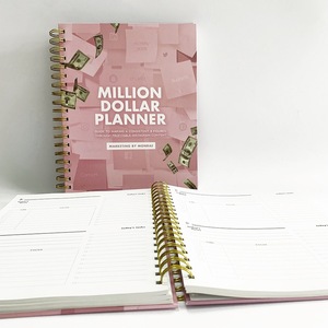 New Design Spiral <strong>Notebook</strong> 12 Month <strong>Index</strong> Tab Undated Weekly Monthly Planner Diary for 2023 - Product Image 5