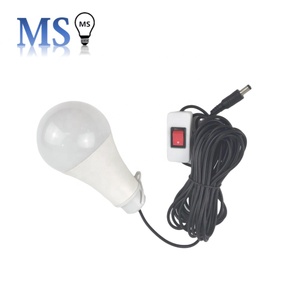 מפעל ישיר <span class=keywords><strong>12v</strong></span> הוביל אור נורה נמוכה אנרגיה e27 b22 מנורה עם מתג חוט 5w 7w 7w 9w 1218w אפשרויות - Product Image 3