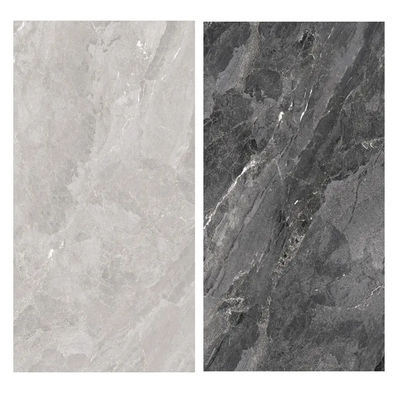 Цементная плитка 600x1200, античный серый Противоскользящий пол для гостиной с текстурой В индустриальном стиле, большая спецификация