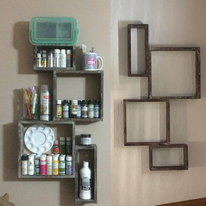 <span class=keywords><strong>2025</strong></span> Bán hàng nóng trang trí tường mộc mạc 4 <span class=keywords><strong>Cube</strong></span> treo tường bóng hộp mộc mạc nổi kệ gỗ hiển thị kệ Bóng hộp - Product Image 5