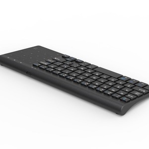 ABS Universal 2,4G Teclado inalámbrico Qwerty Teclado inalámbrico árabe-inglés Teclado inalámbrico con panel táctil y teclado numérico - Product Image 4