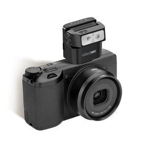 Medalight F2S แฟลช Speedlite ขนาดเล็กแบบมืออาชีพ GN12 CCT รีโมทคอนโทรลไร้สายแบบชาร์จไฟได้สำหรับ6200k400 - Product Image 1