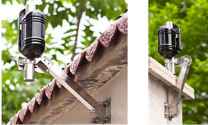 <strong>Wireless</strong> 433mhz Dual Beams Deceter Outdoor 100m IR Beams <strong>Sensor</strong> Wired Type With NO ,NC Perimeter Security for Alarm System - Product Image 6