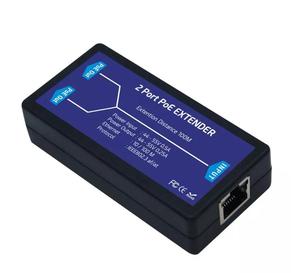 Extensor POE Gigabte de 2 puertos 10/100/1000Mbps con salida de entrada estándar IEEE 802.3af para cámara IP Extender 100 metros de rango POE - Product Image 6