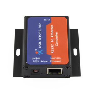 Convertidor serial de webage integrado, convertidor RS232 a Ethernet, compatible con DNS DHCP, TCP IP, 1 unidad - Product Image 3