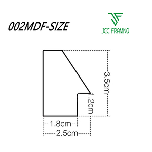 Eco-Friendly MDF Frame Moulding Factory Direct - Custom Sizes/Thickness | Low MOQ, <strong>Bulk</strong> Discounts &amp; Free Samples - Product Image 2