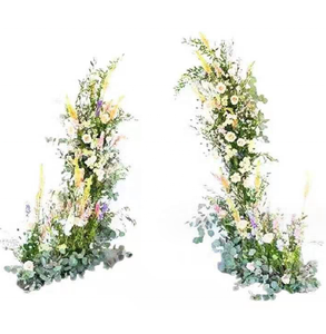 Thả vận chuyển vàng bên tổ chức sự kiện kim loại vòng đám cưới vòm <span class=keywords><strong>Backdrop</strong></span> đứng Vòng tròn bóng vòm Kit đứng khung làm cỏ vòm sừng - Product Image 3