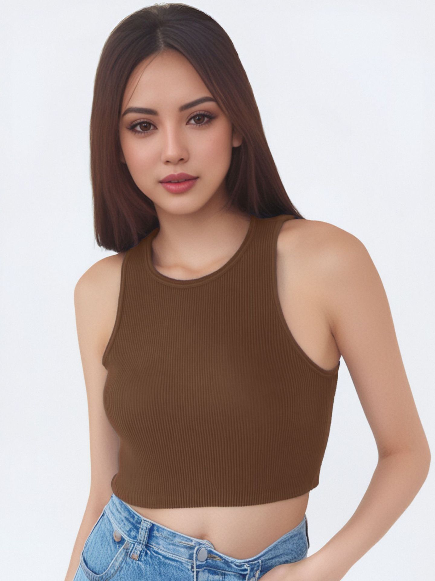 สีน้ำตาล