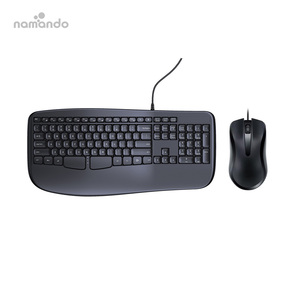 OEM Excellent Desktop <strong>Computer</strong> USB Wired <strong>Keyboard</strong> and <strong>Mouse</strong> Combo for PC Laptop Windows Business Office - Product Image 2
