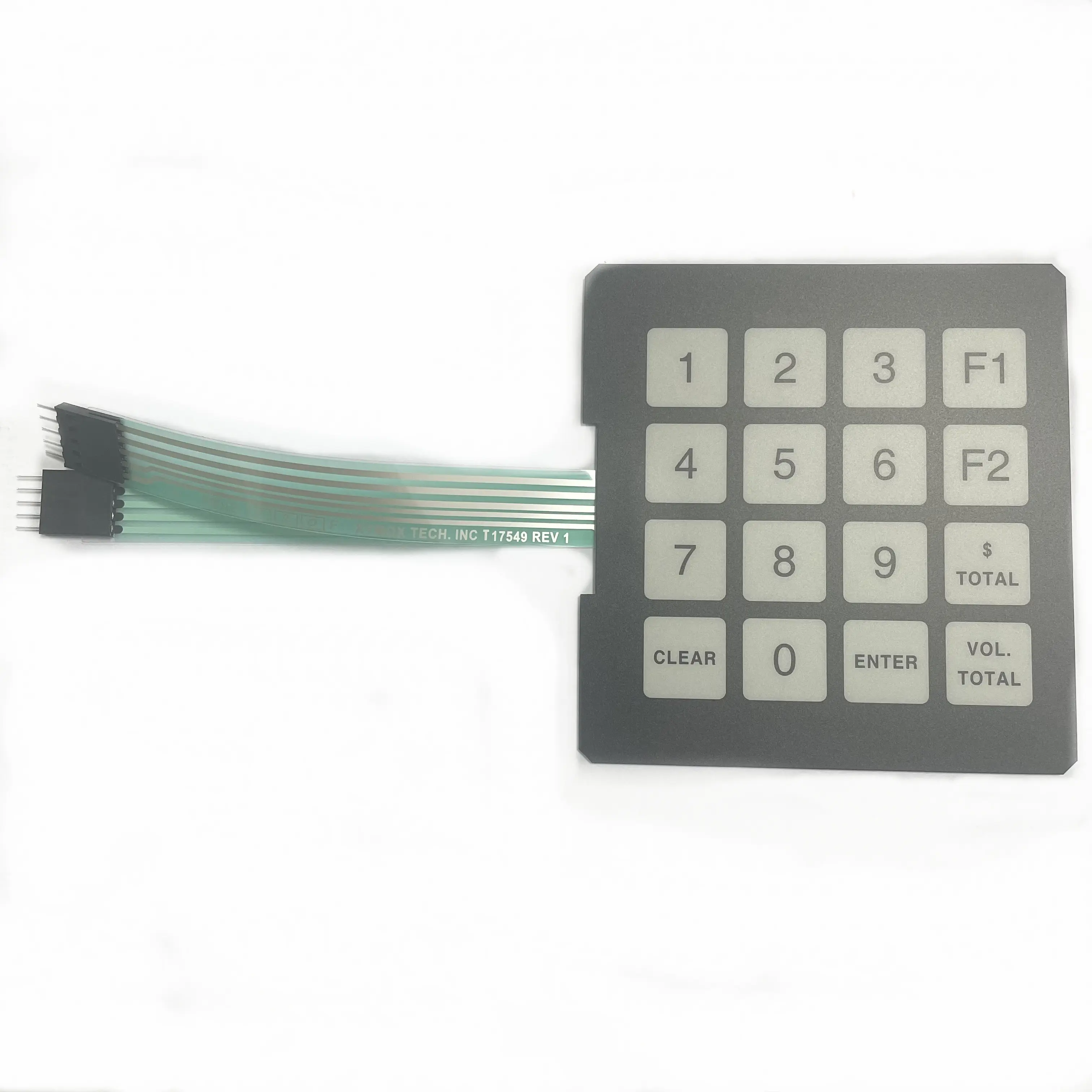 Программируемый PI-T17549-G1 программируемый менеджер клавиатуры мембранный переключатель клавиатуры