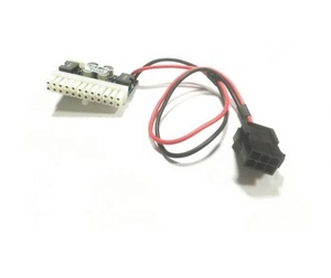 PCI-e 6 pines entrada hembra 12V 160W 24 pines Pico ATX interruptor pcio PSU coche Auto Mini ITX módulo de fuente de alimentación de alta potencia - Product Image 2