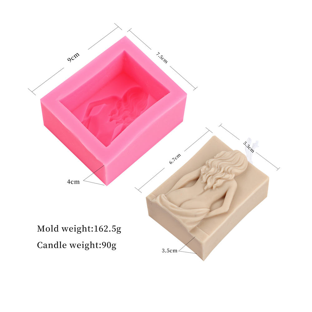 Moule bougie sirène 3