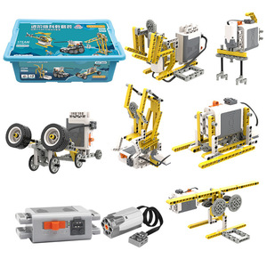 66-in-1 kök DIY APP kontrol Robot yapı taşı Set elektronik eğitici oyuncak tuğla çocuklar için bilim temalı Roboti - Product Image 6