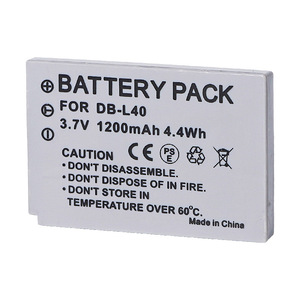 DB-L40 DBL40 DB-L40A 1200mAh <strong>Battery</strong> for Sanyo DMX-HD1 DMX-HD1A DMX-HD2 DMX-HD700 DMX-800 DMX-E760 DMX-875 DMX-1075 Camera - Product Image 1