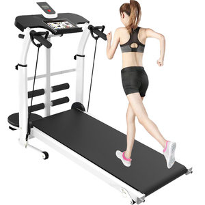 Multi-Functional Manual <strong>Running</strong> Machine Home Use Folding Treadmill for Walking and <strong>Running</strong> - Product Image 1