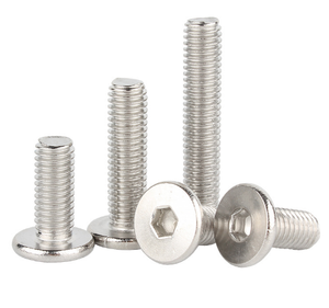 M2 M2.5 M3 M5 M6 A2-70 الفولاذ المقاوم للصدأ رقيقة شقة رئيس مسدس ألين المقبس مسامير الربط - Product Image 2