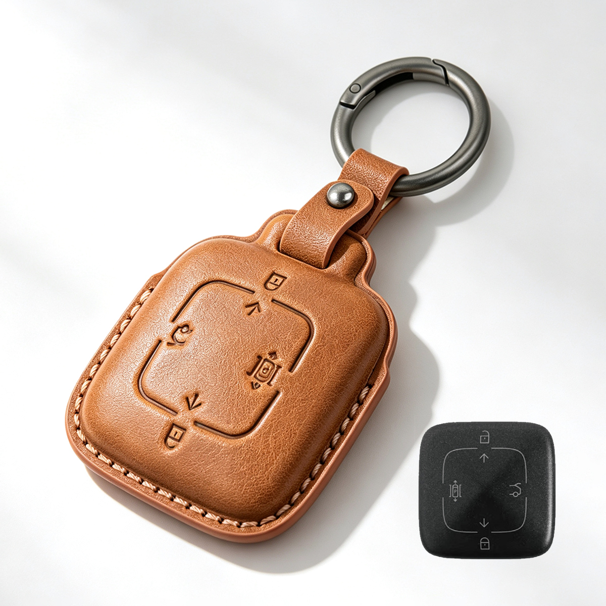 Vegetable-Tanned Cowhide-ZK-A4-Brown