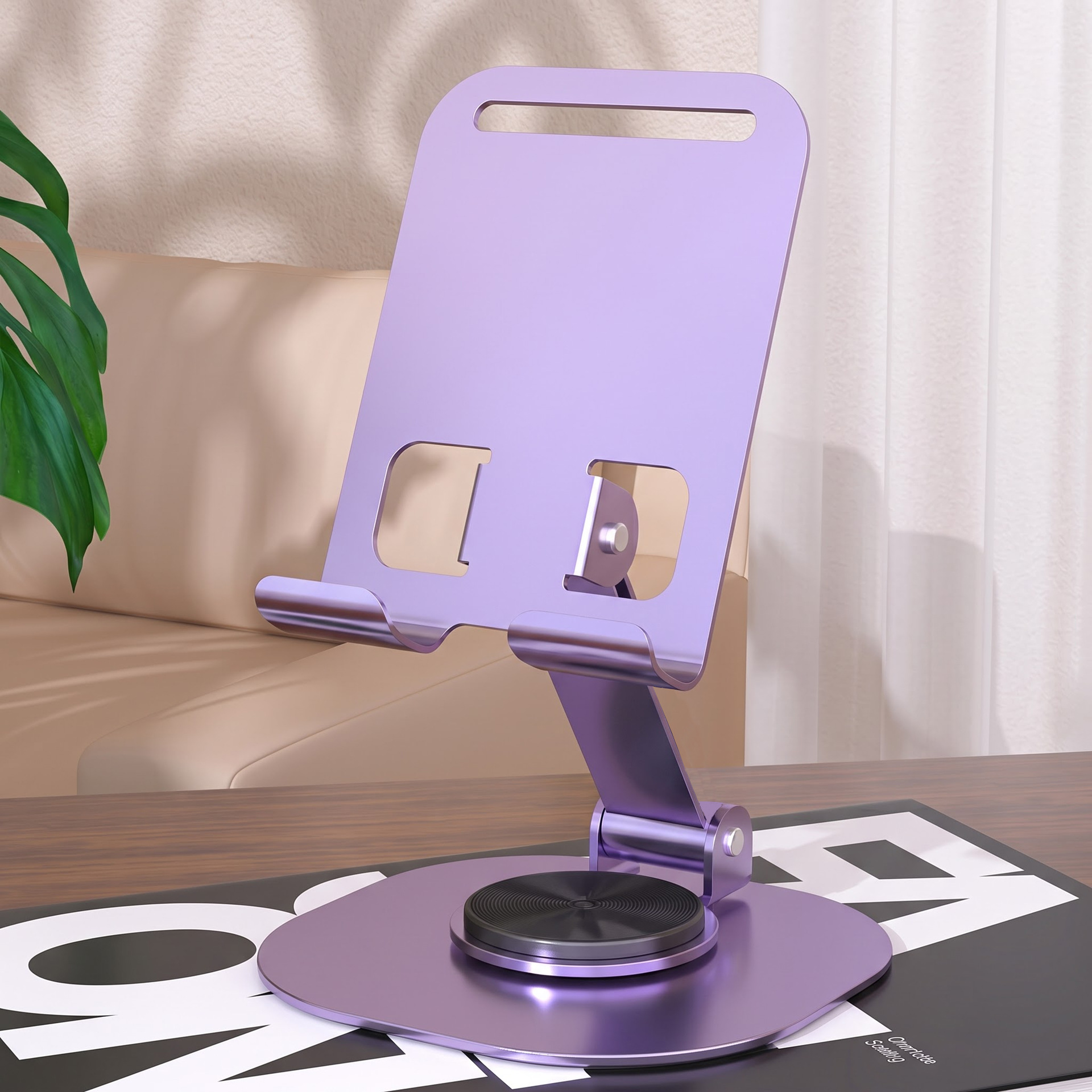 Purple Folding Phone Stand