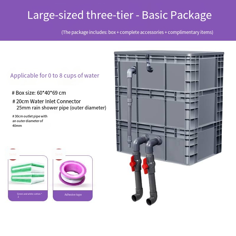 Grigio L 3 strati - (0-8 m³ acqua)