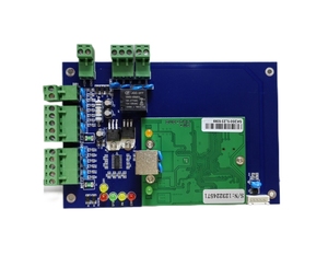 Eintürige Steuer platine 1 Türen IP/TCP-Zugangs karte Anschluss der 12-VDC-Innenzugangs-Bedienfeld Wiegand Gate Board