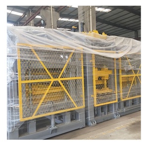 Máquina de fabricación de bloques de enclavamiento de hormigón, producción de bloques huecos con bomba PLC, componentes de núcleo de caja de cambios de motor, 2017 - Product Image 5