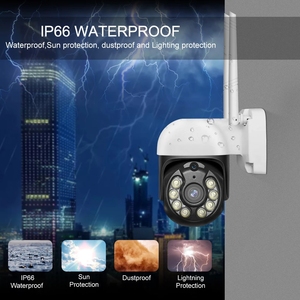 Tuya 1080p 4ch 8ch Mini PTZ Human Motion Tracking <strong>Security</strong> Camara NVR DVR System Wireless 2MP IP66 Waterproof WiFi CCTV <strong>Camera</strong> - Product Image 6