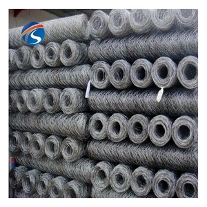 Werkspreis lowes verzinktes sechseckiges gitterzaun geflügelnetz sechseckige hühnerkäfig-draht-maschrolle - Product Image 5
