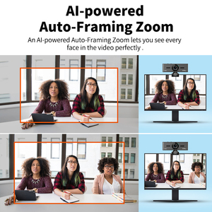 Cámara de seguimiento automático 4K AI 1080 webcam USB para computadora de transmisión de escritorio PC Cam Vlog para Tik Tok YouTube - Product Image 2