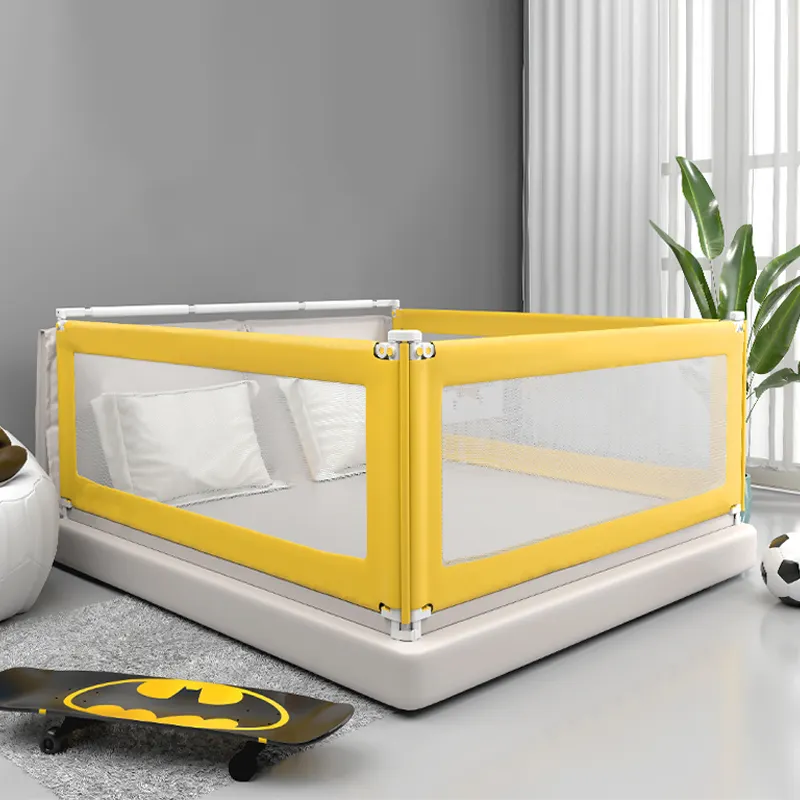 Barandilla de cama de bebé plegable moderna y barandilla lateral fabricante de barandilla de cama de bebé de China