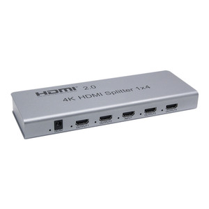 1x4 Port <strong>Splitter</strong> 4K 60Hz HDR Compact USB Powered Auto Scaling HDMI <strong>Splitter</strong> -2.0a HDCP 2.2, 18Gbps EDID - Product Image 2