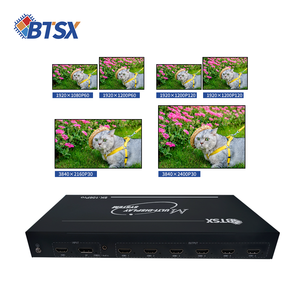 Unidad de procesamiento de vídeo industrial 8K, controlador de pared de vídeo con salida 6xHDMI 4K, expansor de pantalla de entrada múltiple dual 8K - Product Image 1